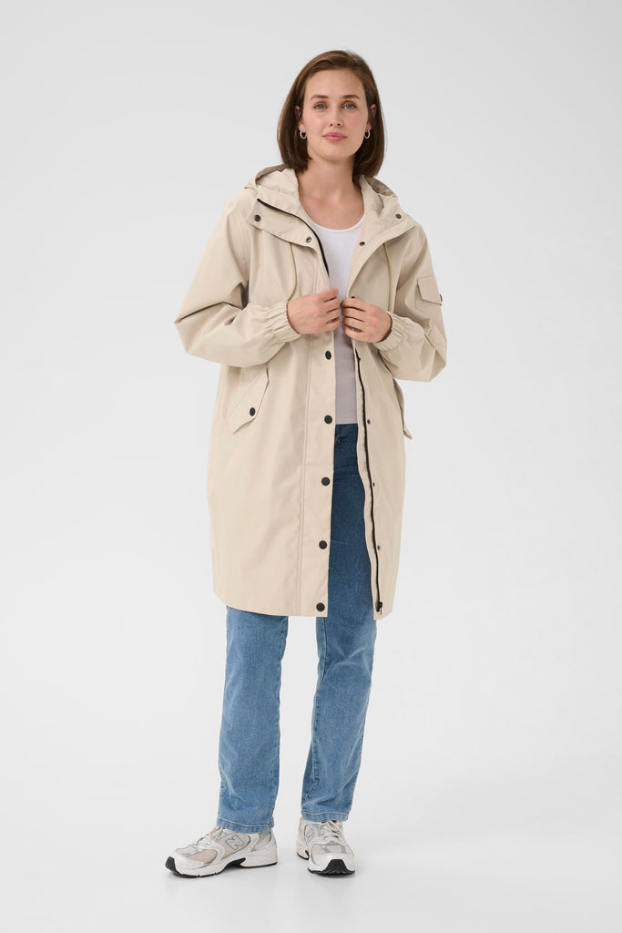 Kaffe Ennie Coat - Feather Gray