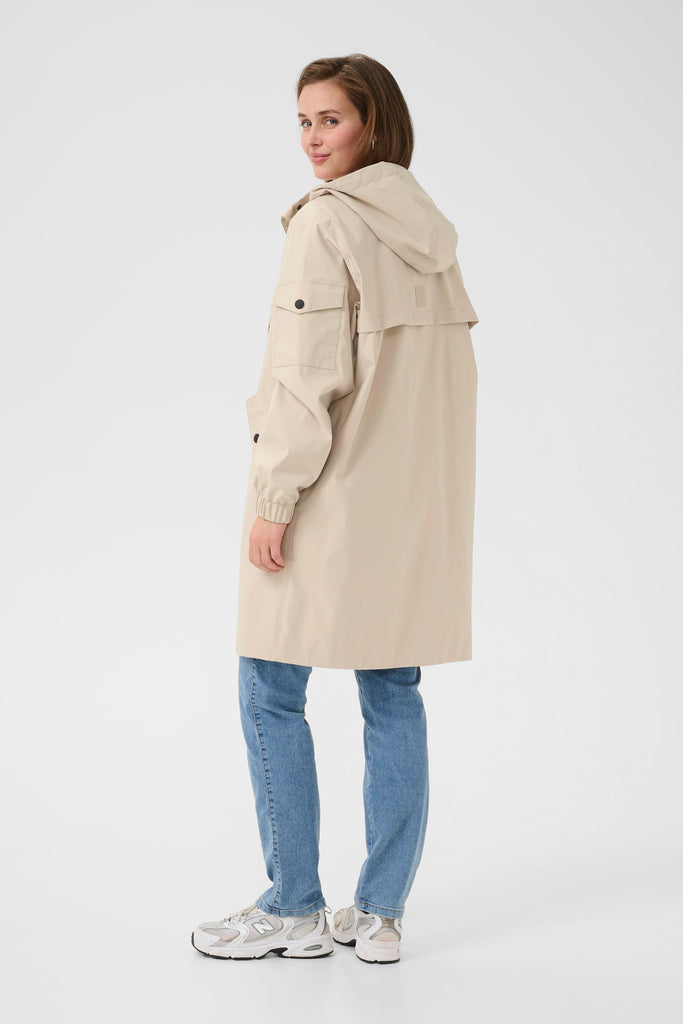 Kaffe Ennie Coat - Feather Gray