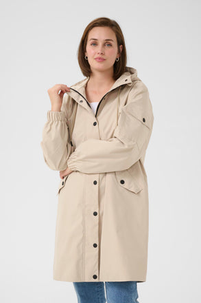 Kaffe Ennie Coat - Feather Gray