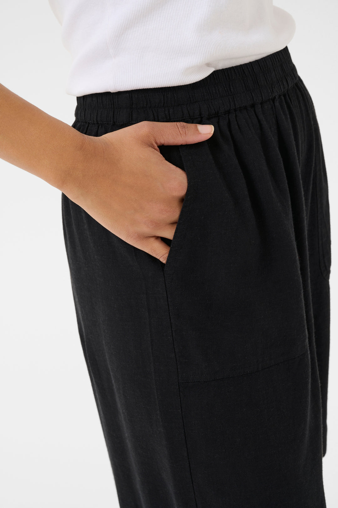 Kaffe KAmilia Shorts- Black Deep