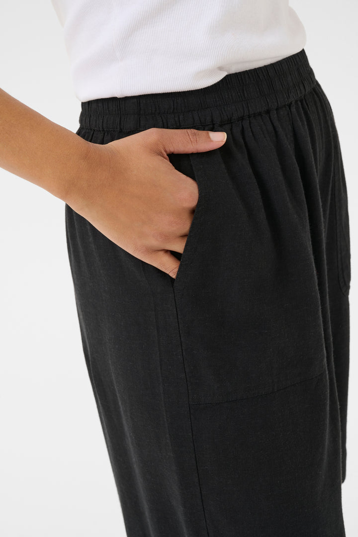 Kaffe KAmilia Shorts- Black Deep