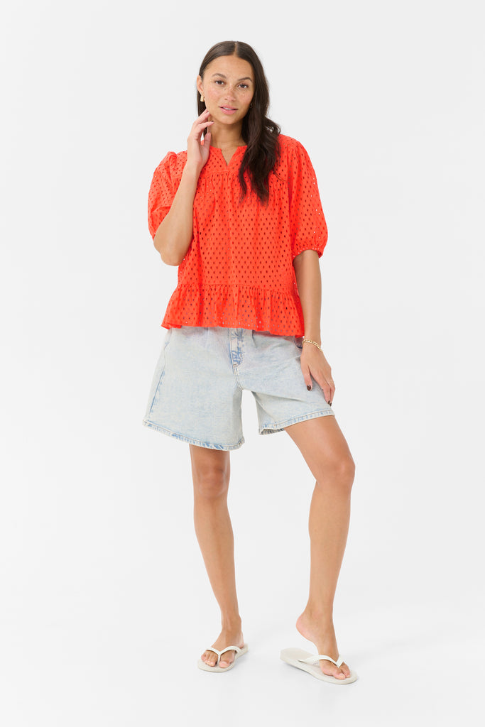 Kaffe Rumba Blouse- Grenadine