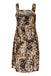 Kaffe Thora Amber Dress- Leopard Print