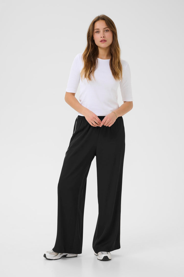 Kaffe Tessa Pants- Black Deep