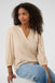 Kaffe Annika Blouse- Feather Gray