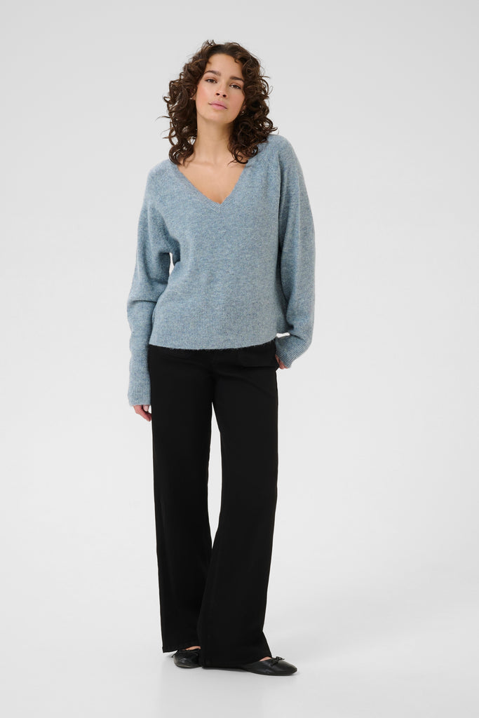 Kaffe Niel Pullover - Windward Blue
