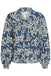 Kaffe Dahlia Blouse - Bering Sea/White