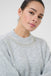Kaffe Roxy Pullover - light grey melang