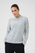 Kaffe Roxy Pullover - light grey melang