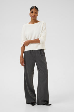 Kaffe Betty Pullover - Chalk