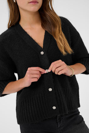Kaffe Labis Cardigan - Black Deep