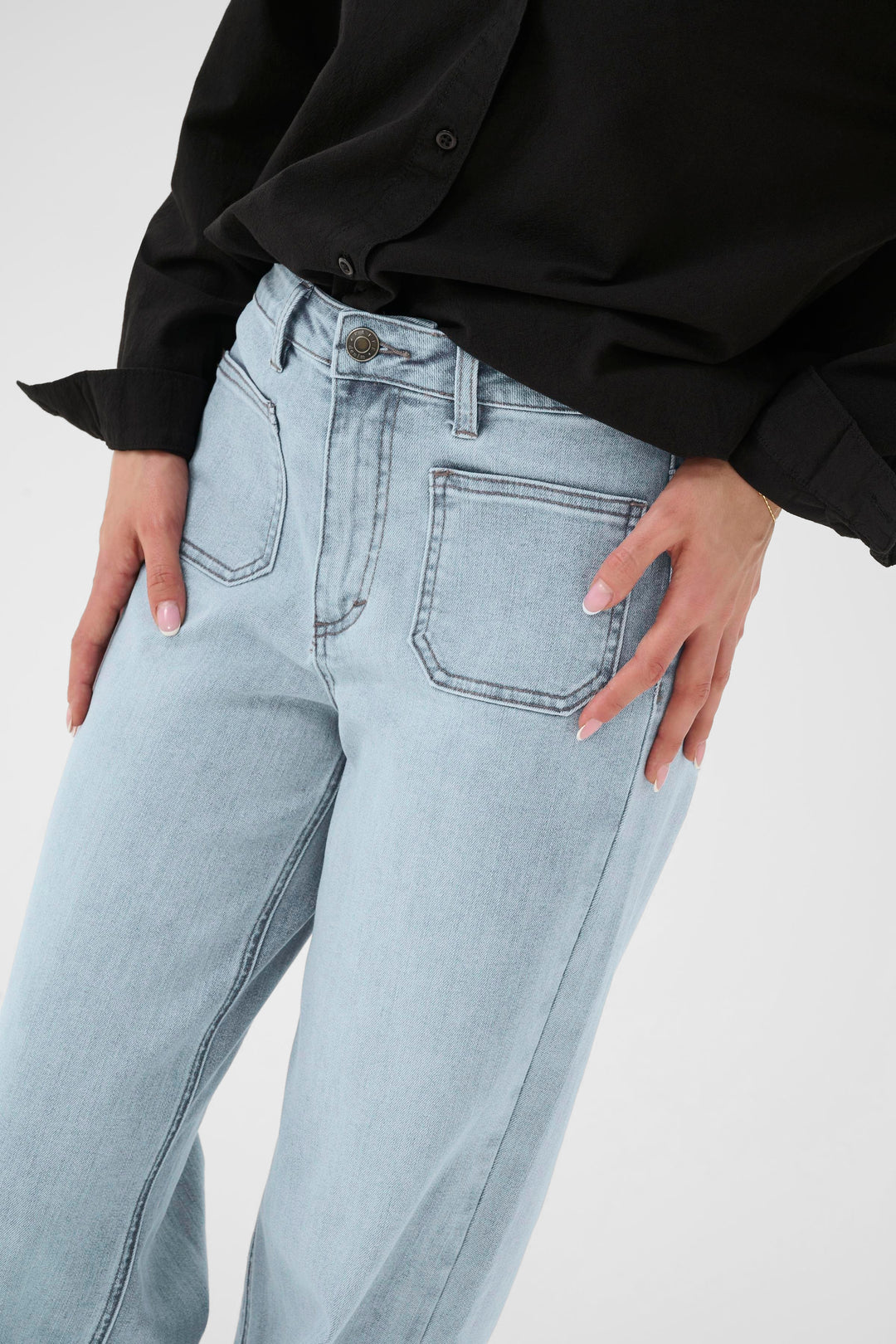 Kaffe KAbrook Jeans- Light Blue Washed Denim