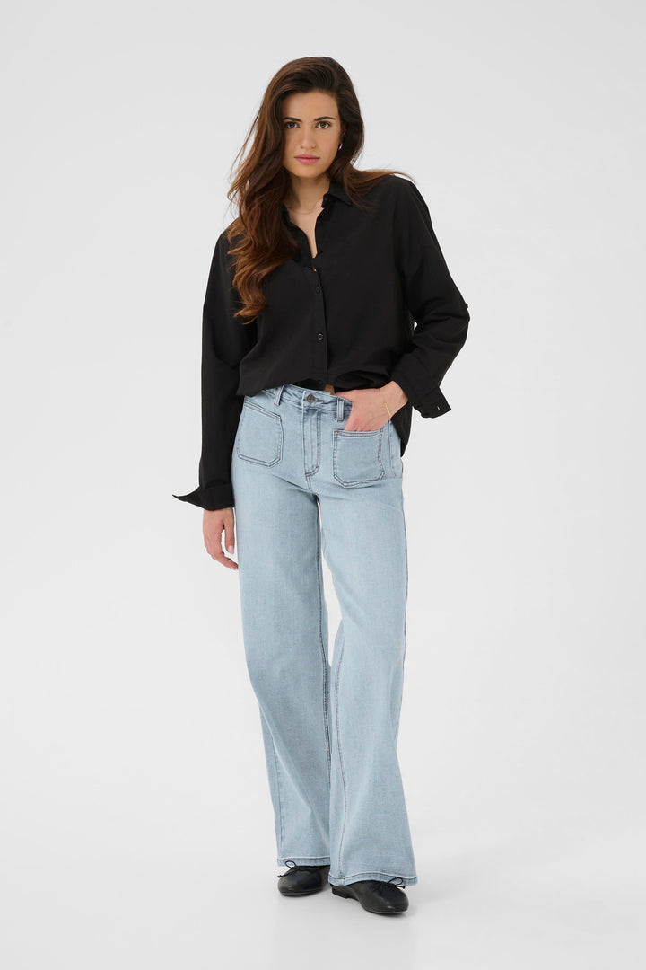 Kaffe KAbrook Jeans- Light Blue Washed Denim