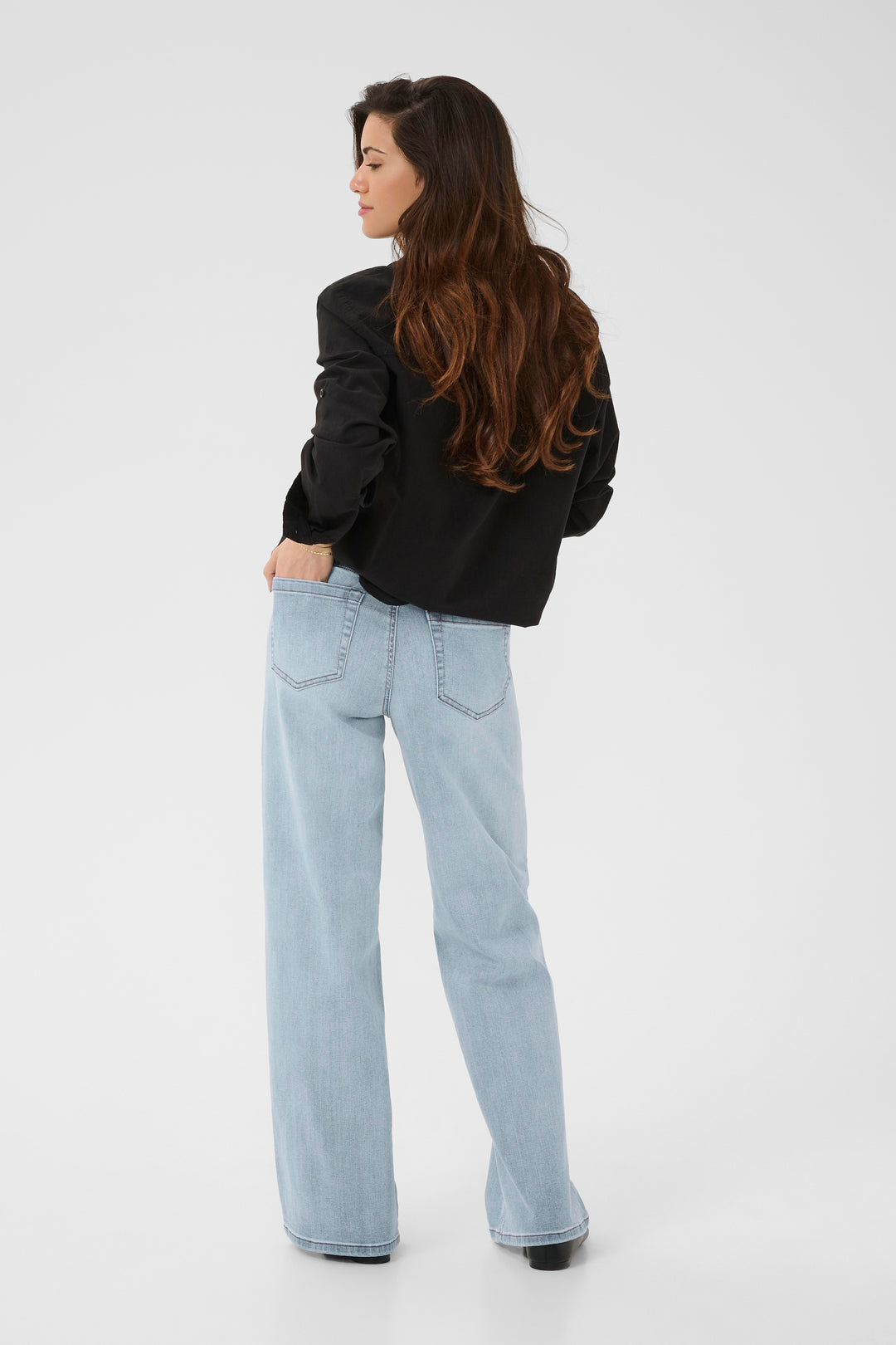 Kaffe KAbrook Jeans- Light Blue Washed Denim