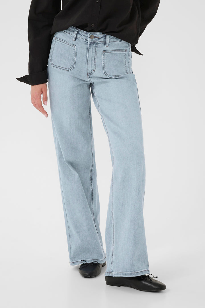 Kaffe KAbrook Jeans- Light Blue Washed Denim
