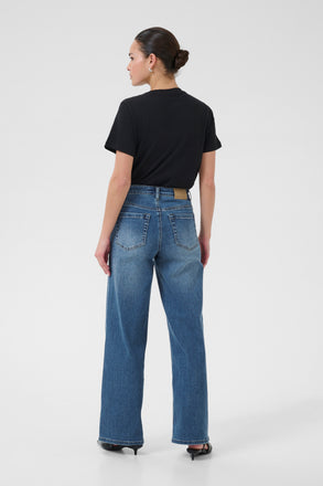 Kaffe Brook Regular Fit Jeans - Medium Blue