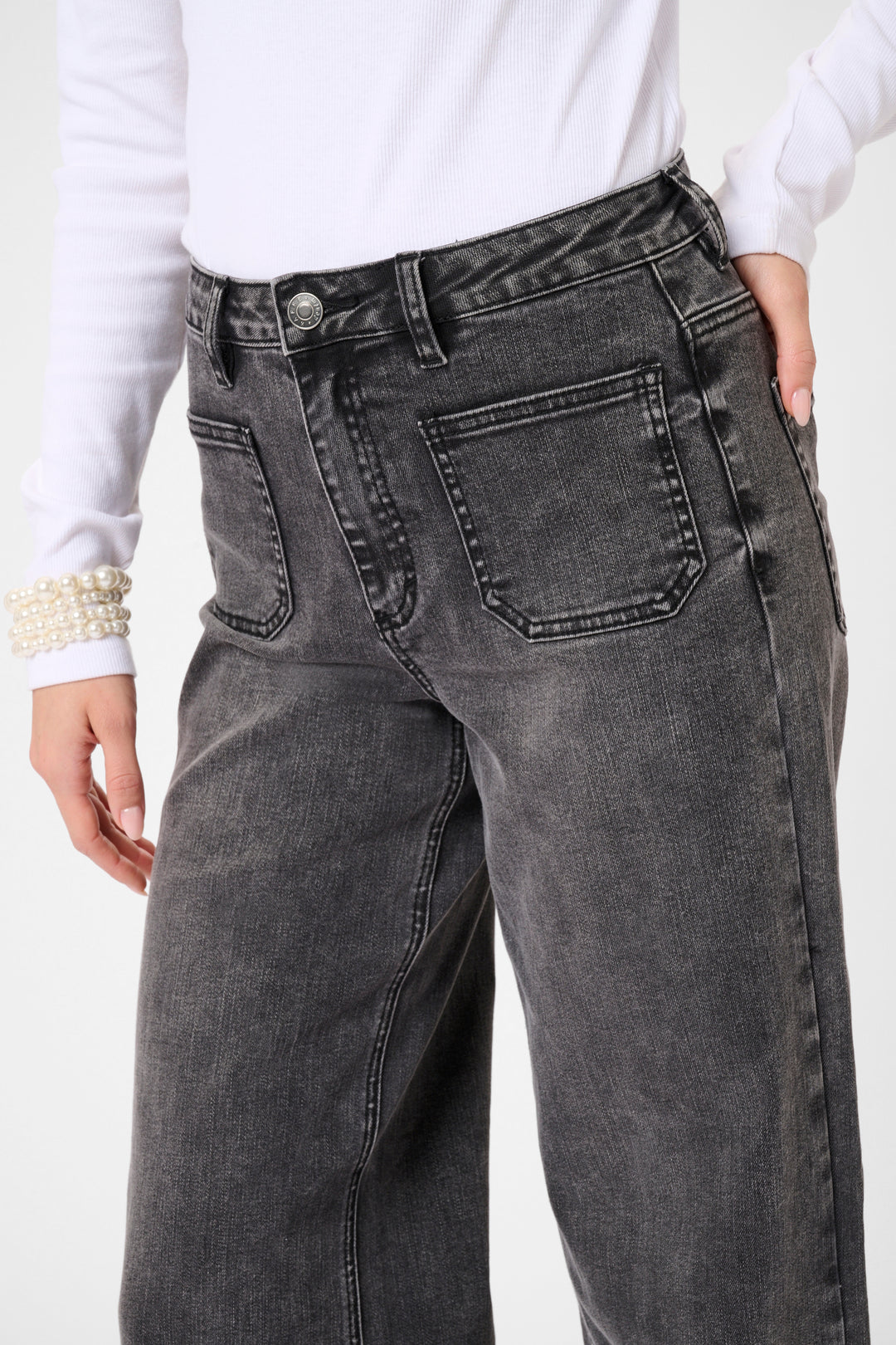 Kaffe Brook Jeans- Grey Vintage Wash