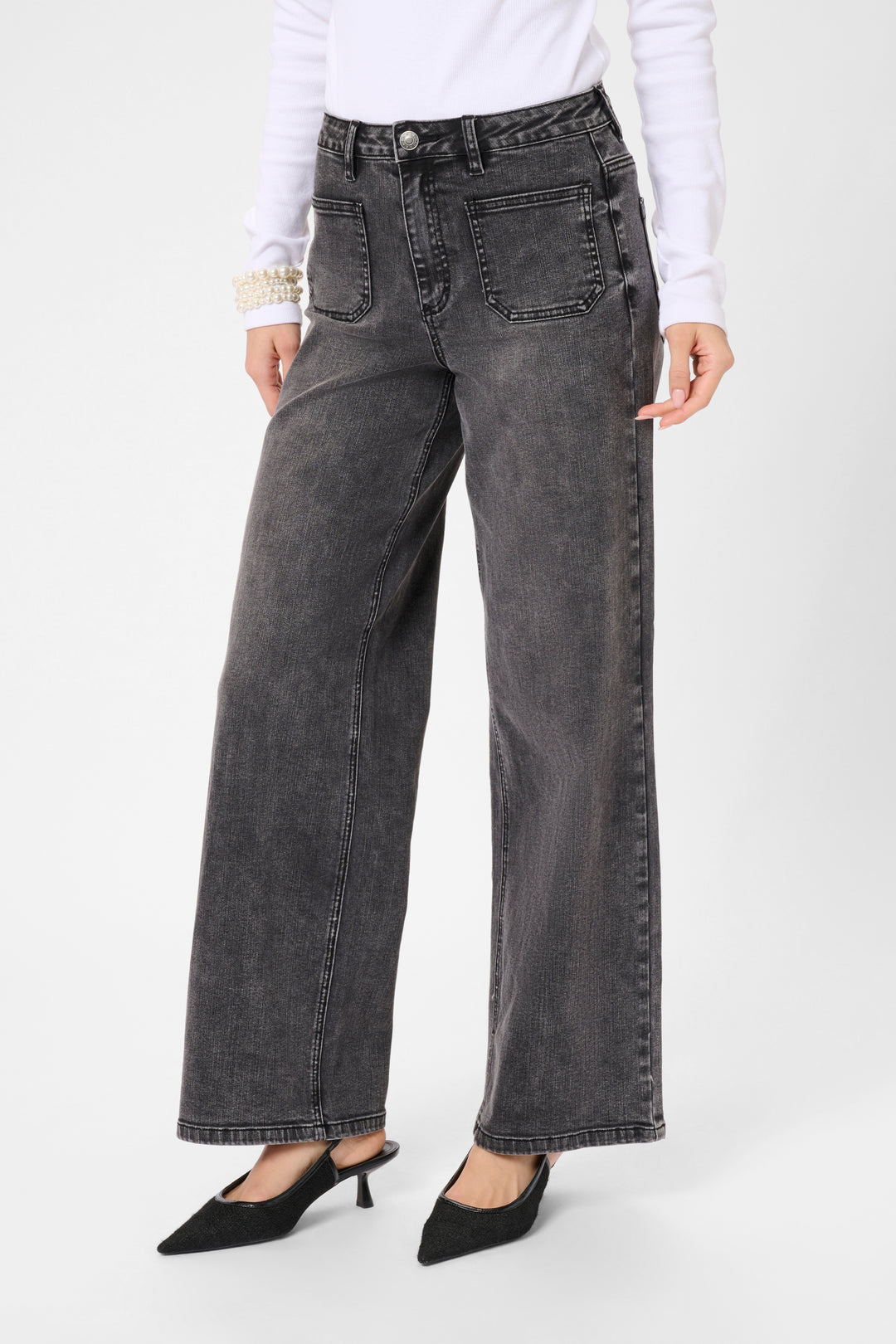 Kaffe Brook Jeans- Grey Vintage Wash