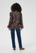 Kaffe Beate Blouse- Windsor Wine/ Black Flowers
