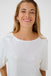Kaffe Miranda Sequin Blouse - Chalk