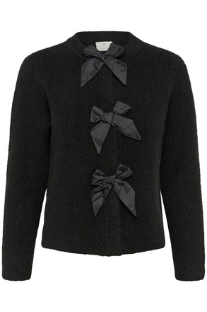 Kaffe May Knit Cardigan - Black Deep