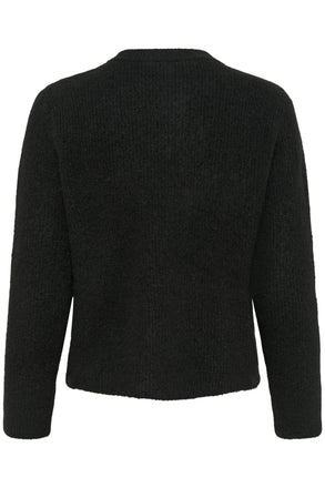 Kaffe May Knit Cardigan - Black Deep