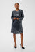 Kaffe Lau Sequin Cardigan - Dark Silver