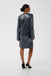 Kaffe Lau Sequin Cardigan - Dark Silver