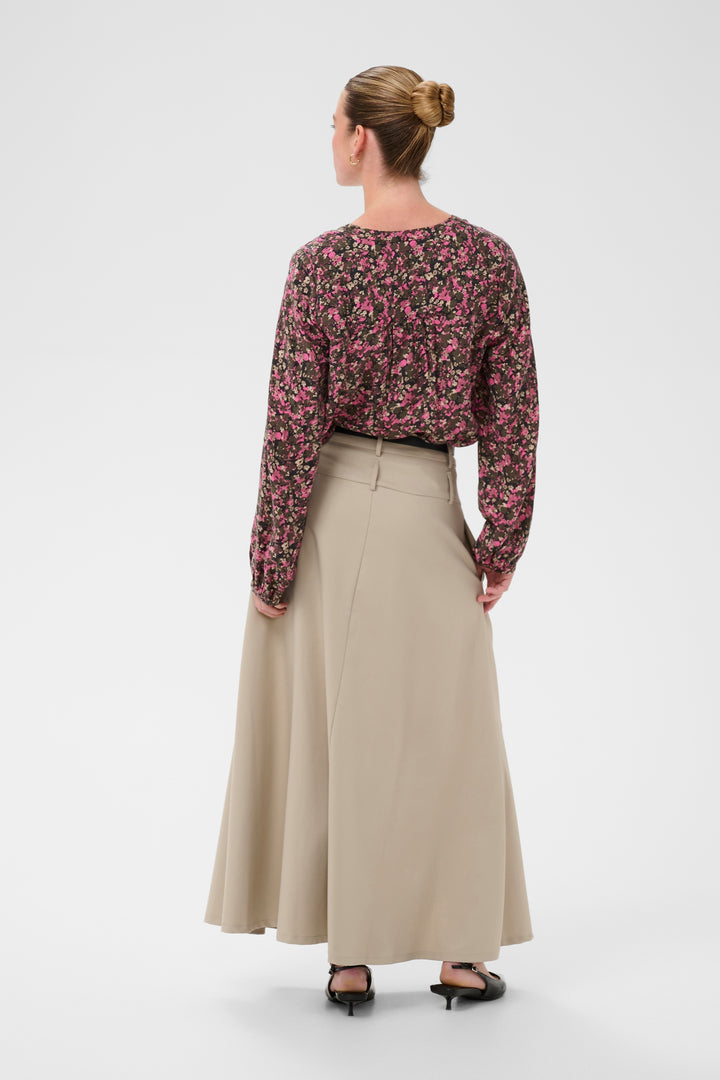 Kaffe KAbella Blouse - Pink Black Graphi