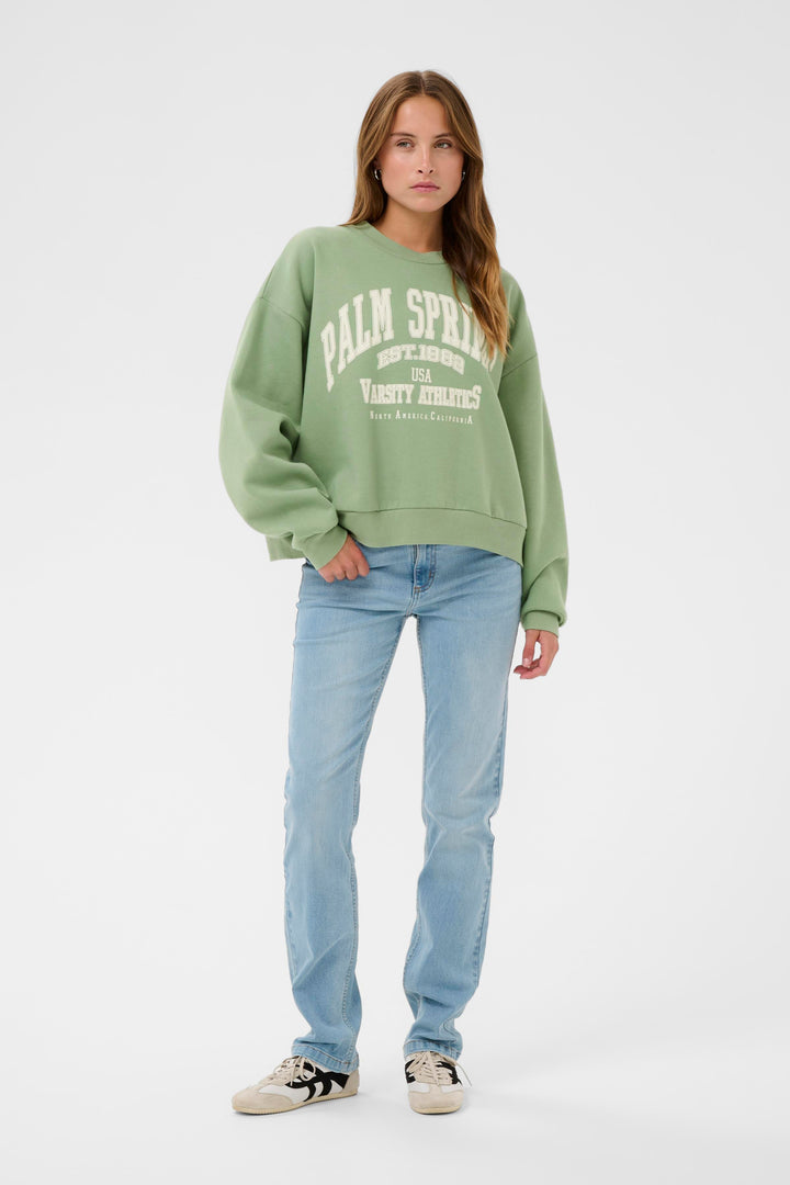 Kaffe KAsussi Sweatshirt - Sea Spray