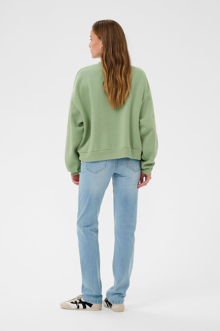 Kaffe KAsussi Sweatshirt - Sea Spray