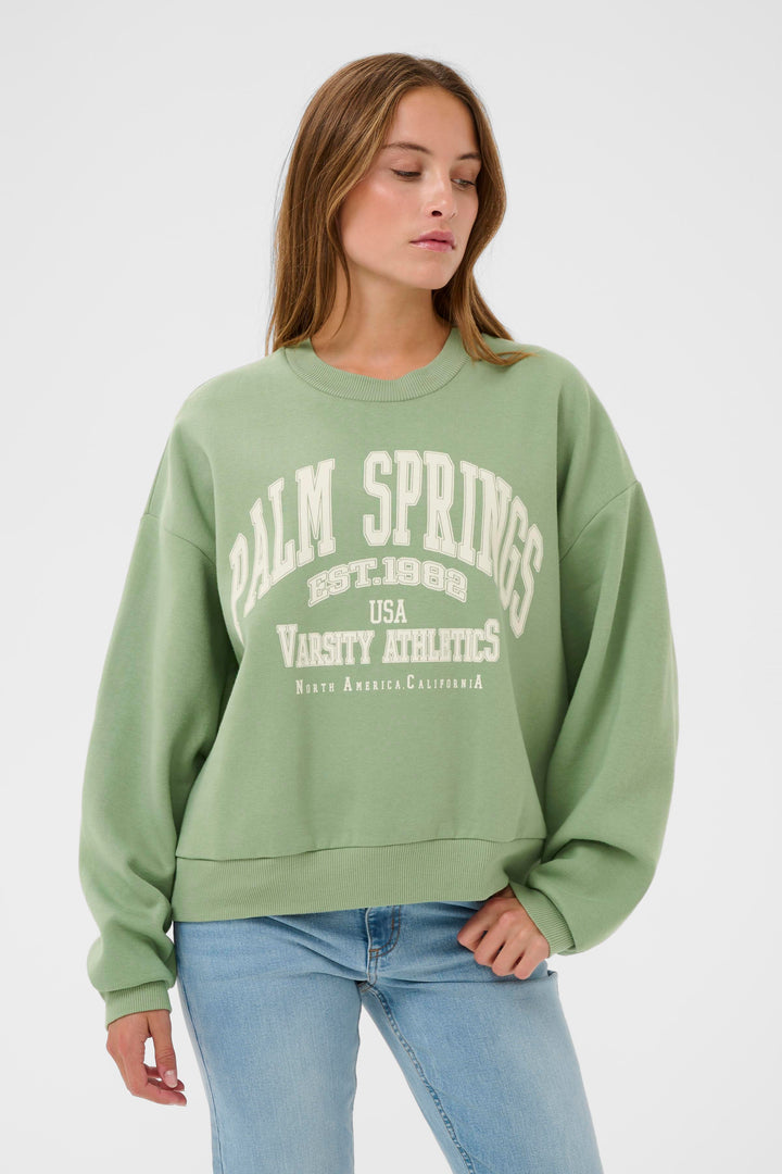 Kaffe KAsussi Sweatshirt - Sea Spray