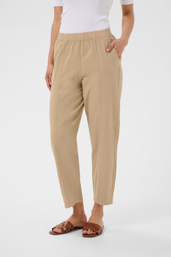 Kaffe Naya trousers- Classic Sand