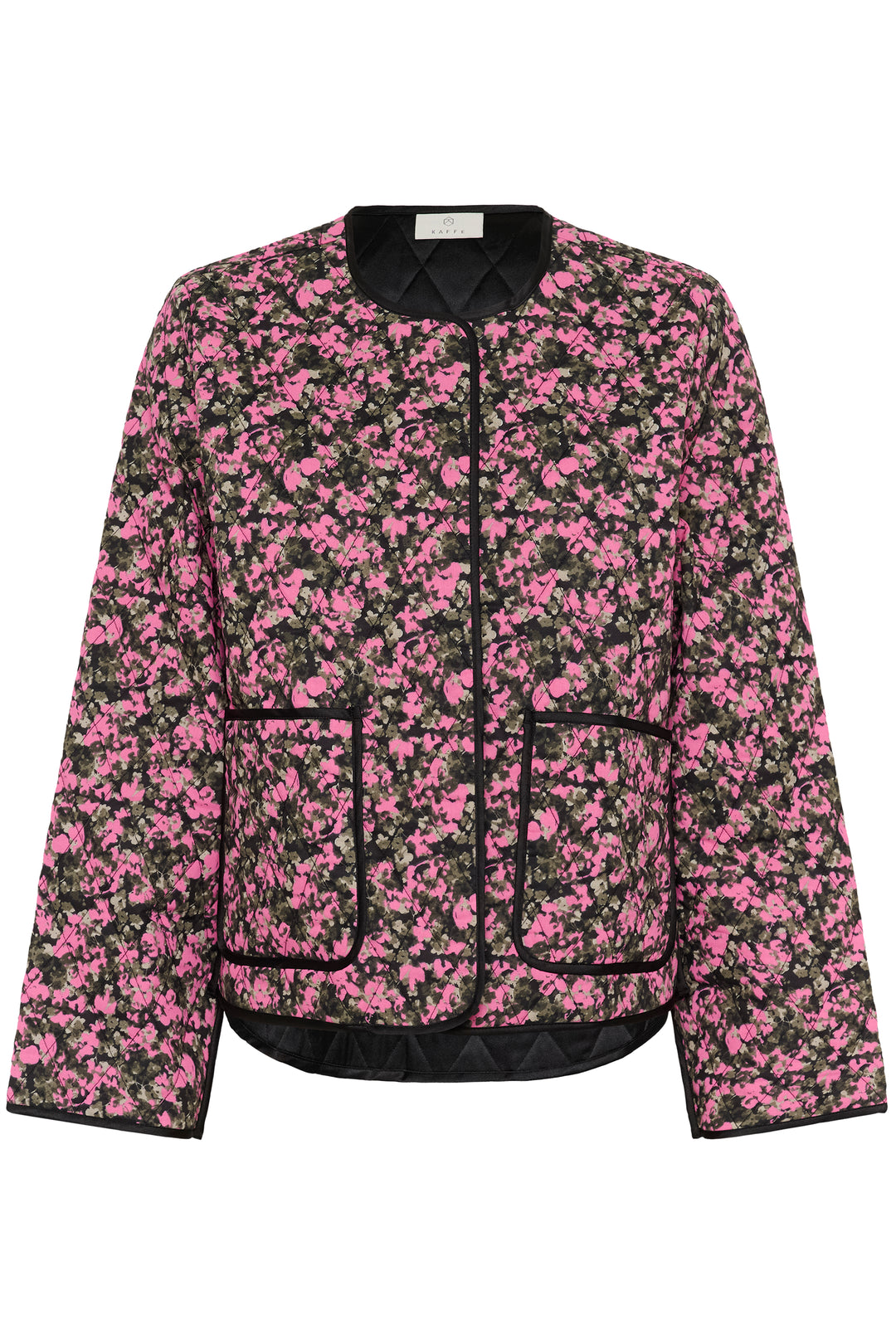 Kaffe KAnuria Jacket - Pink Black Graphi