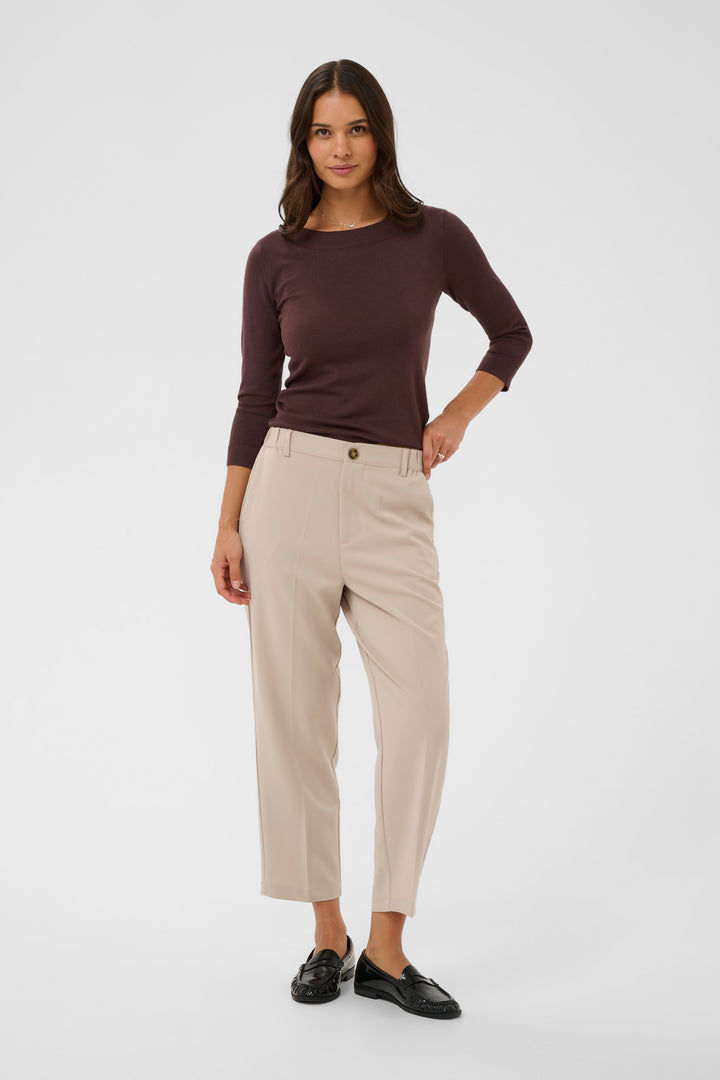 Kaffe KAheather Trousers - Feather Gray