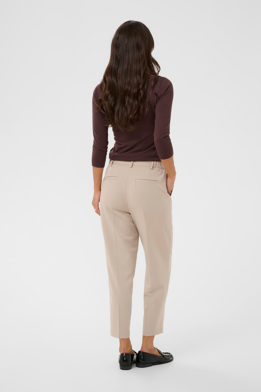 Kaffe KAheather Trousers - Feather Gray
