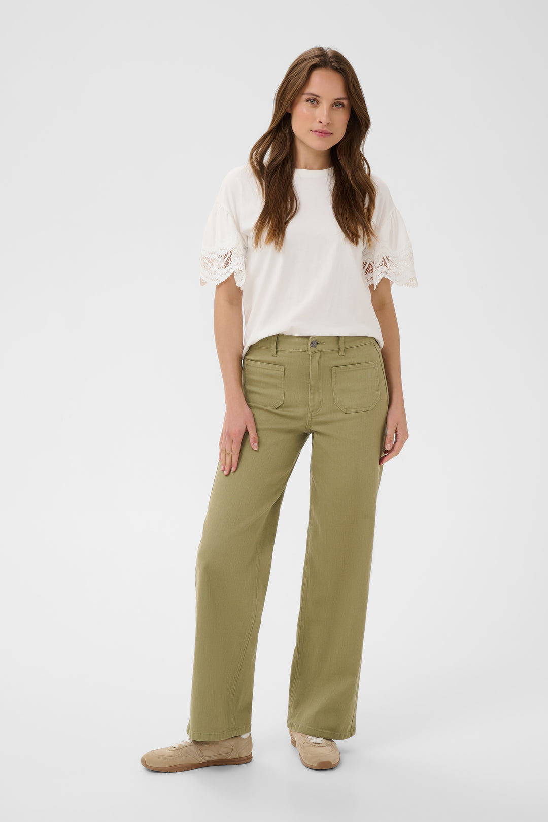 Kaffe KAbrook Jeans- Aloe