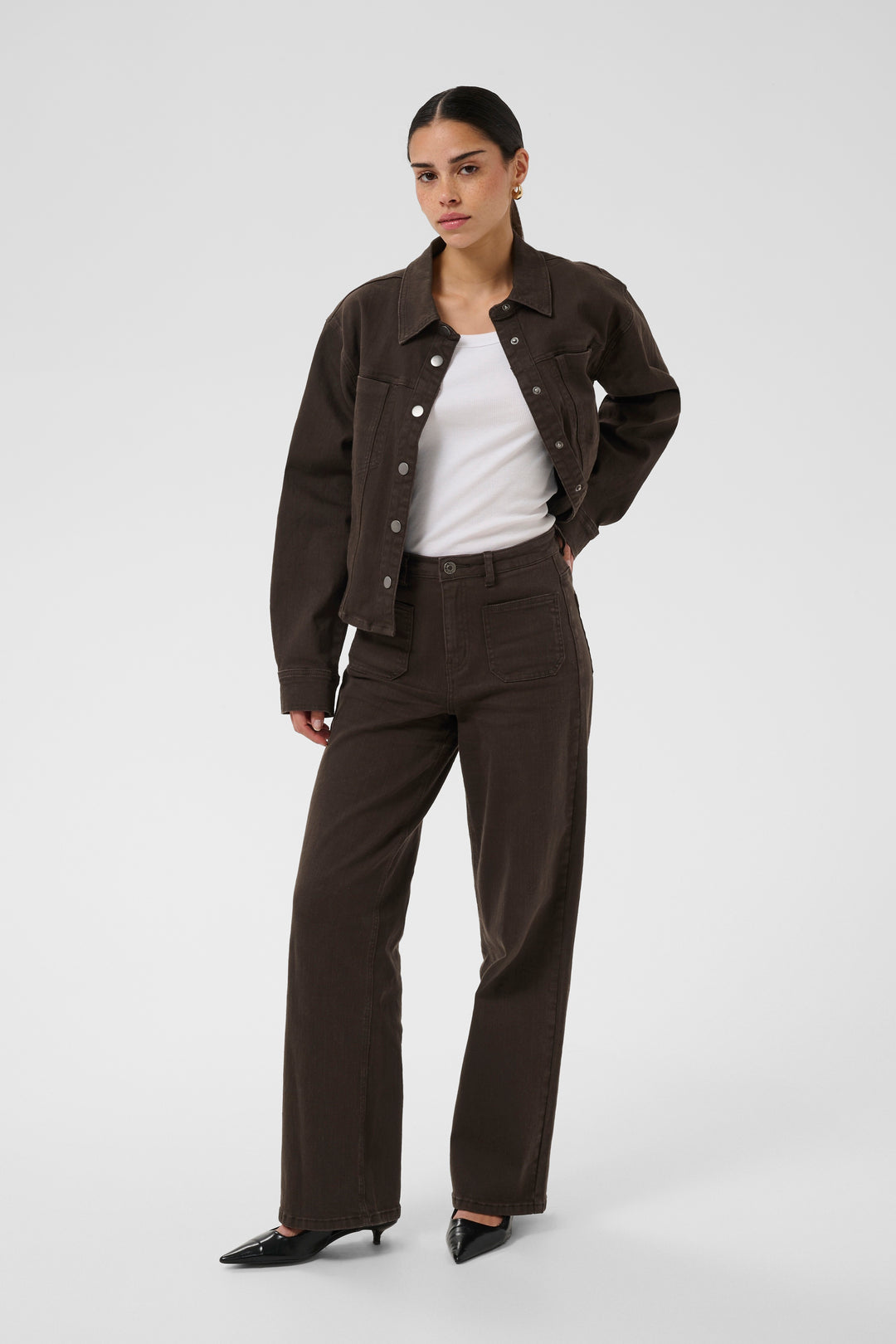 Kaffe KABrook Jeans- Coffee Bean