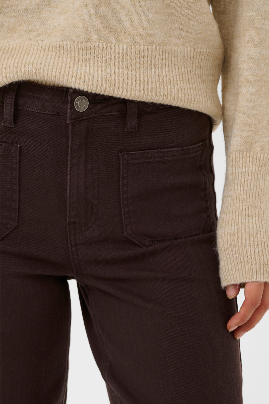 Kaffe KABrook Jeans- Coffee Bean