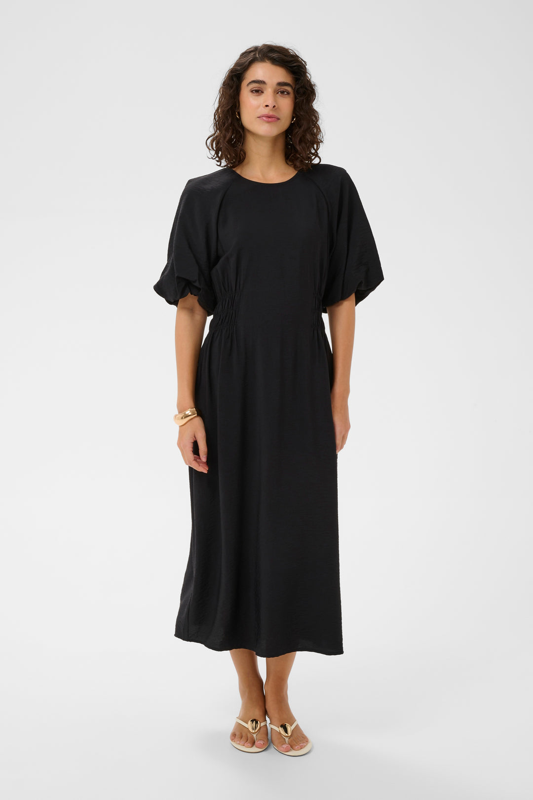 Kaffe KAneema Dress - Deep Black