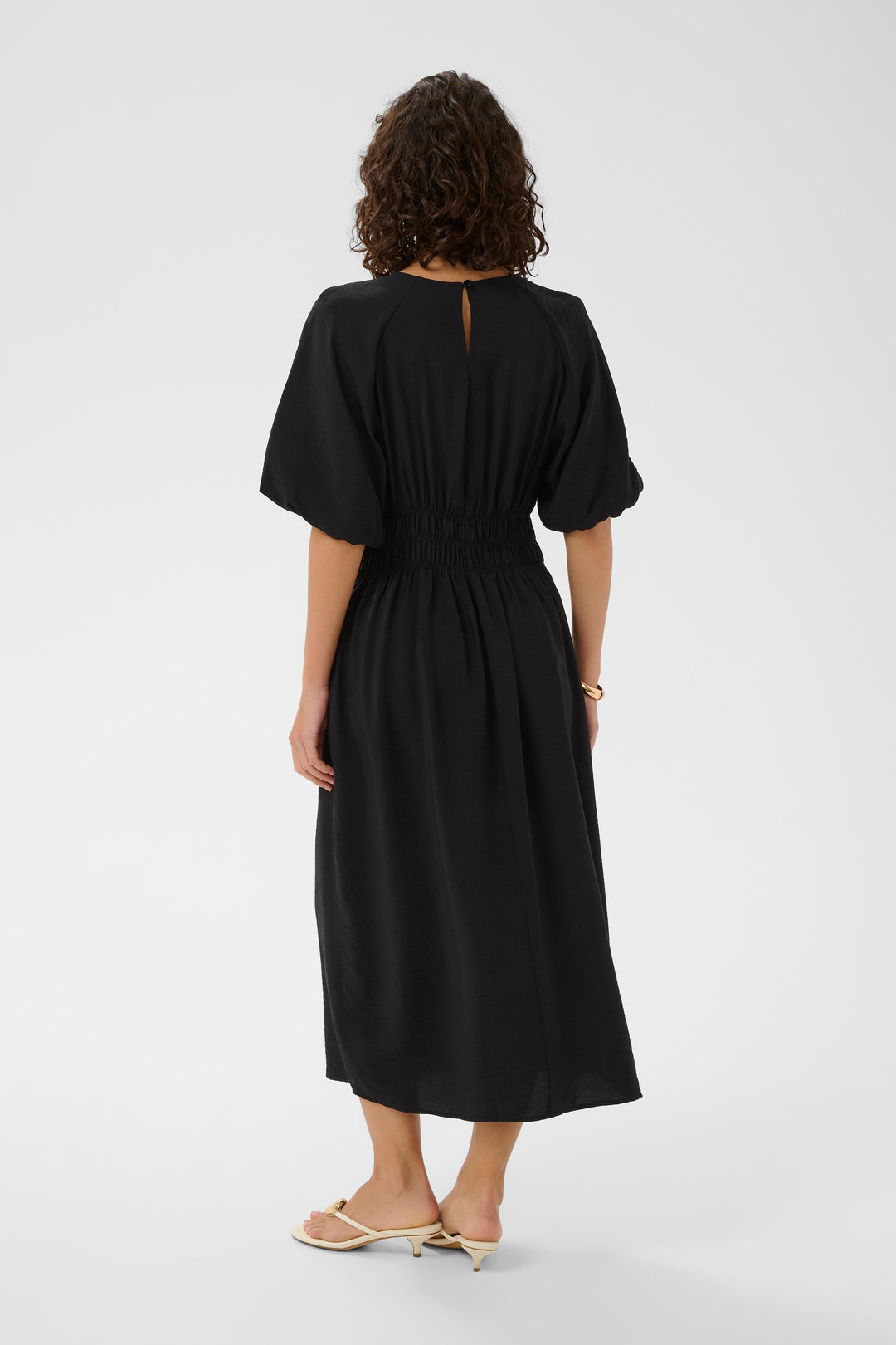 Kaffe KAneema Dress - Deep Black