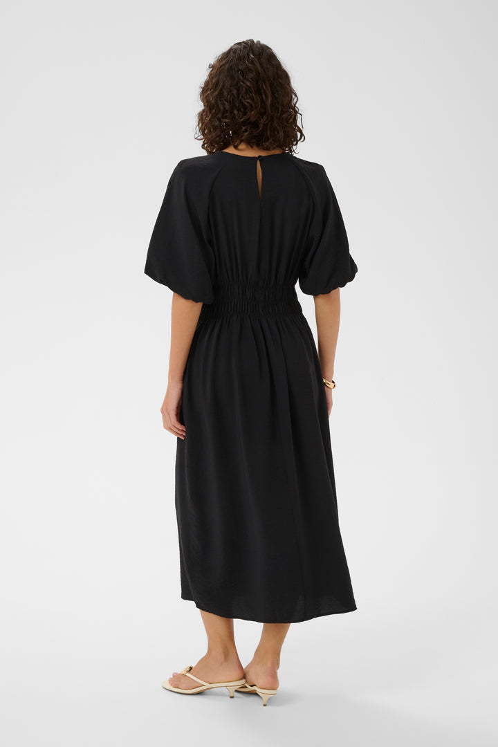 Kaffe KAneema Dress - Deep Black