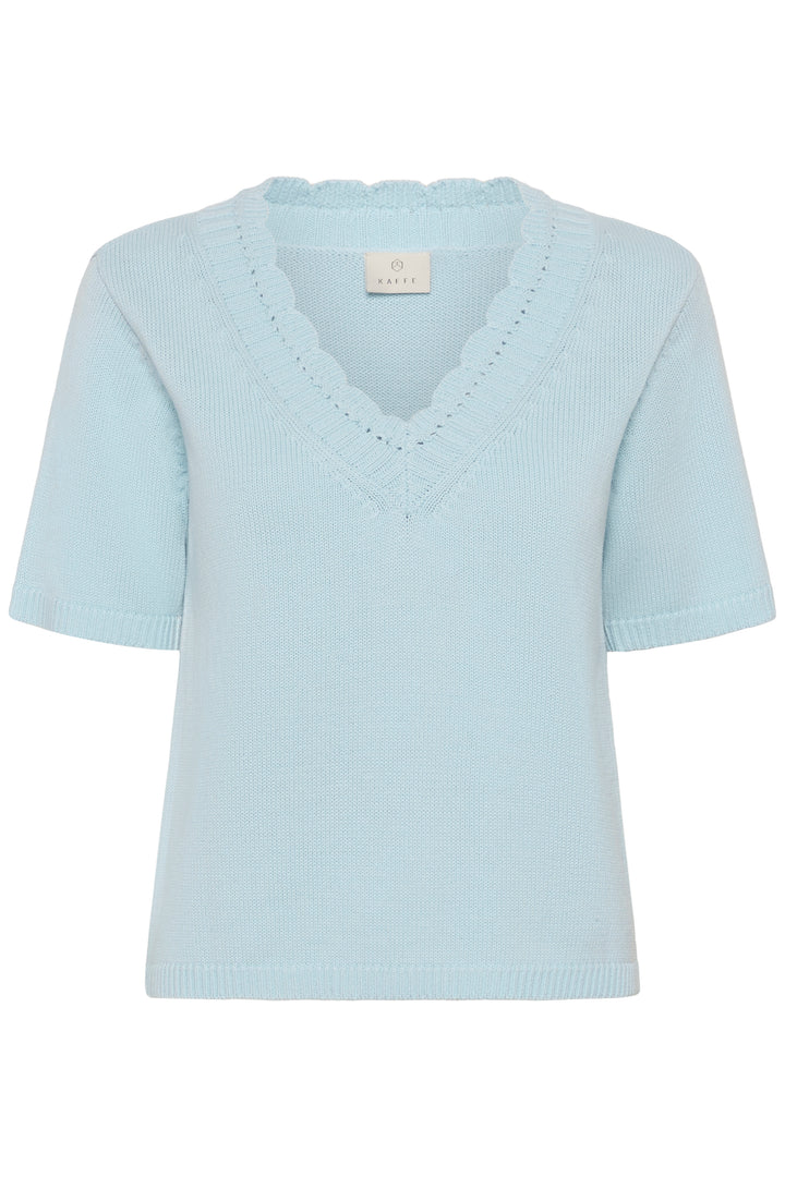 Kaffe Liliana Pullover- Nantucket Breeze