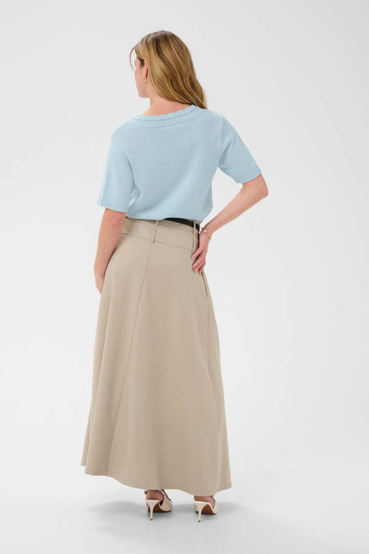 Kaffe Liliana Pullover- Nantucket Breeze