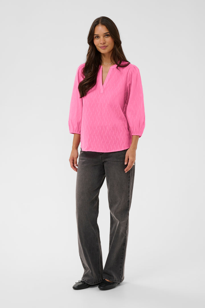 Kaffe KAgabriela Blouse - Pink Power
