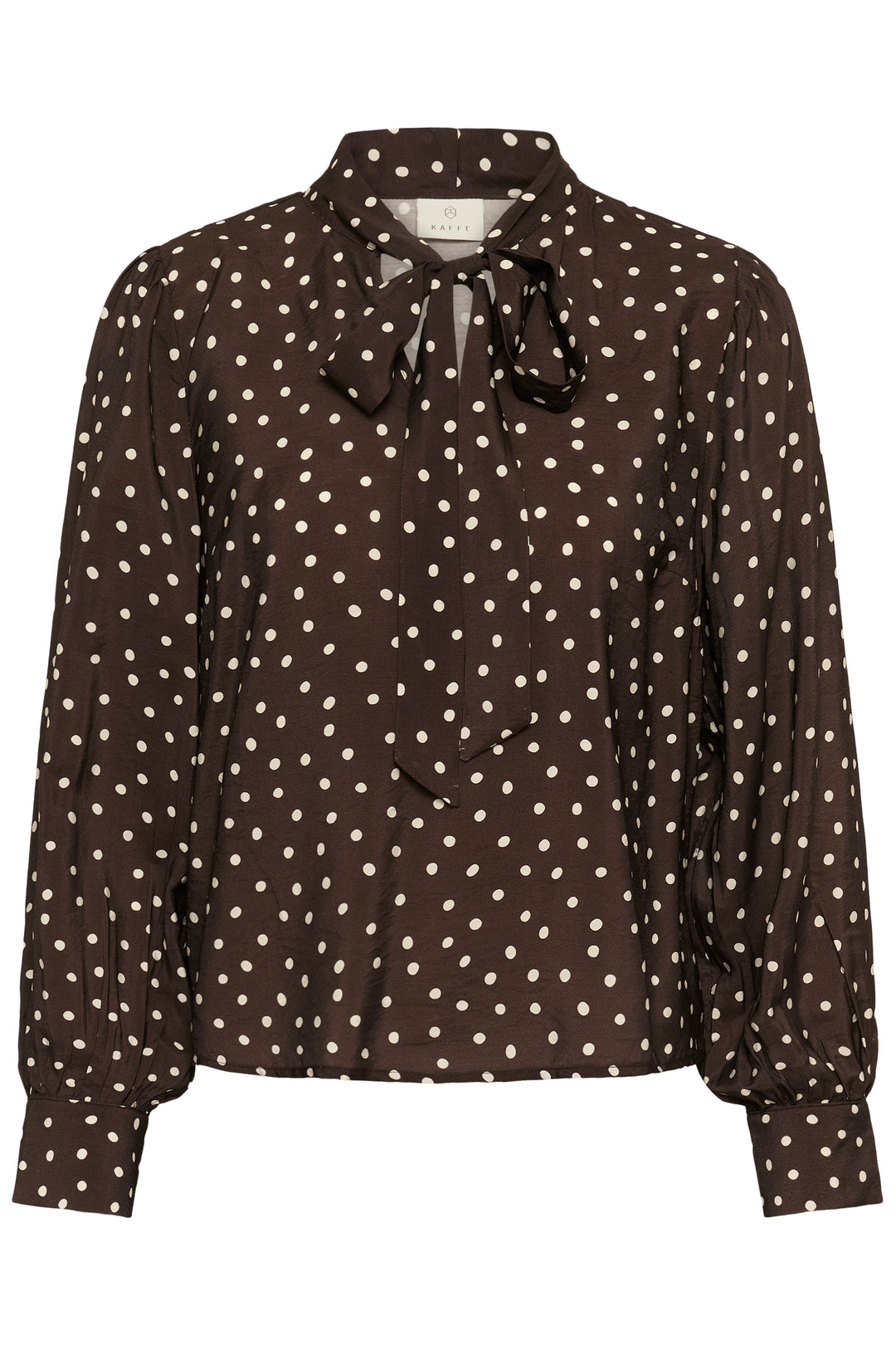 Kaffe KAdotte Blouse- Coffee Bean Turtle