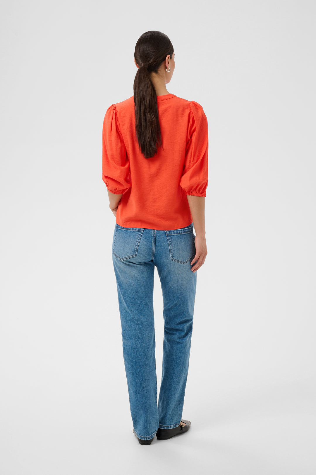 Kaffe KAalberta Blouse- Tigerlily