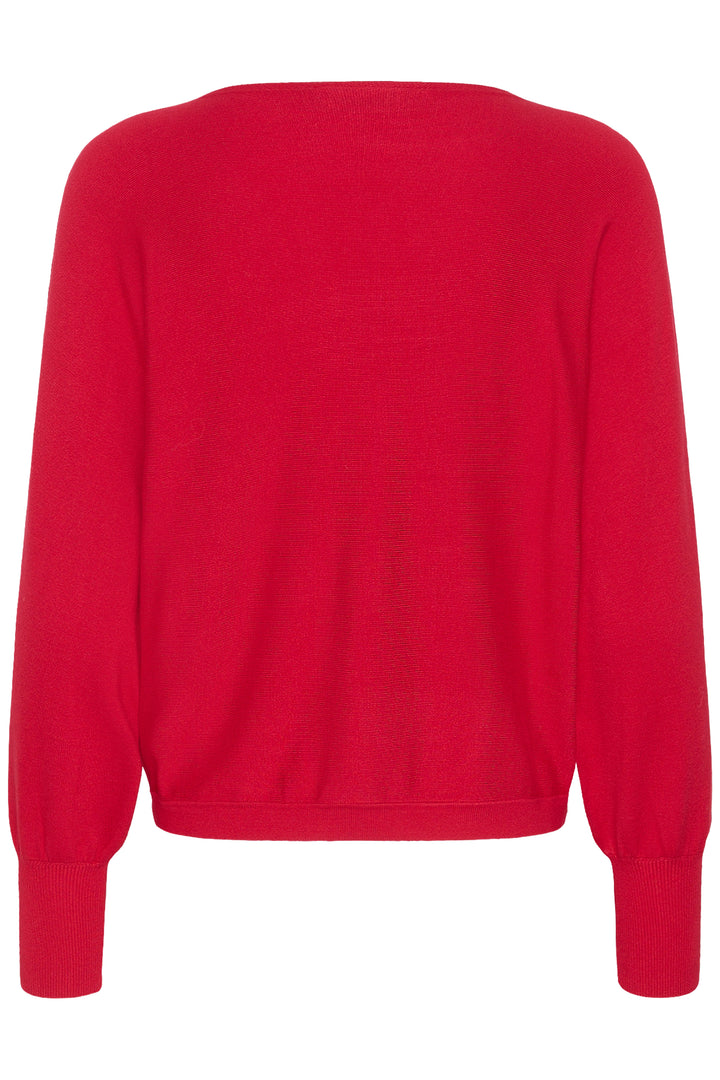 Kaffe Alizza Batwing Pullover- Crimson