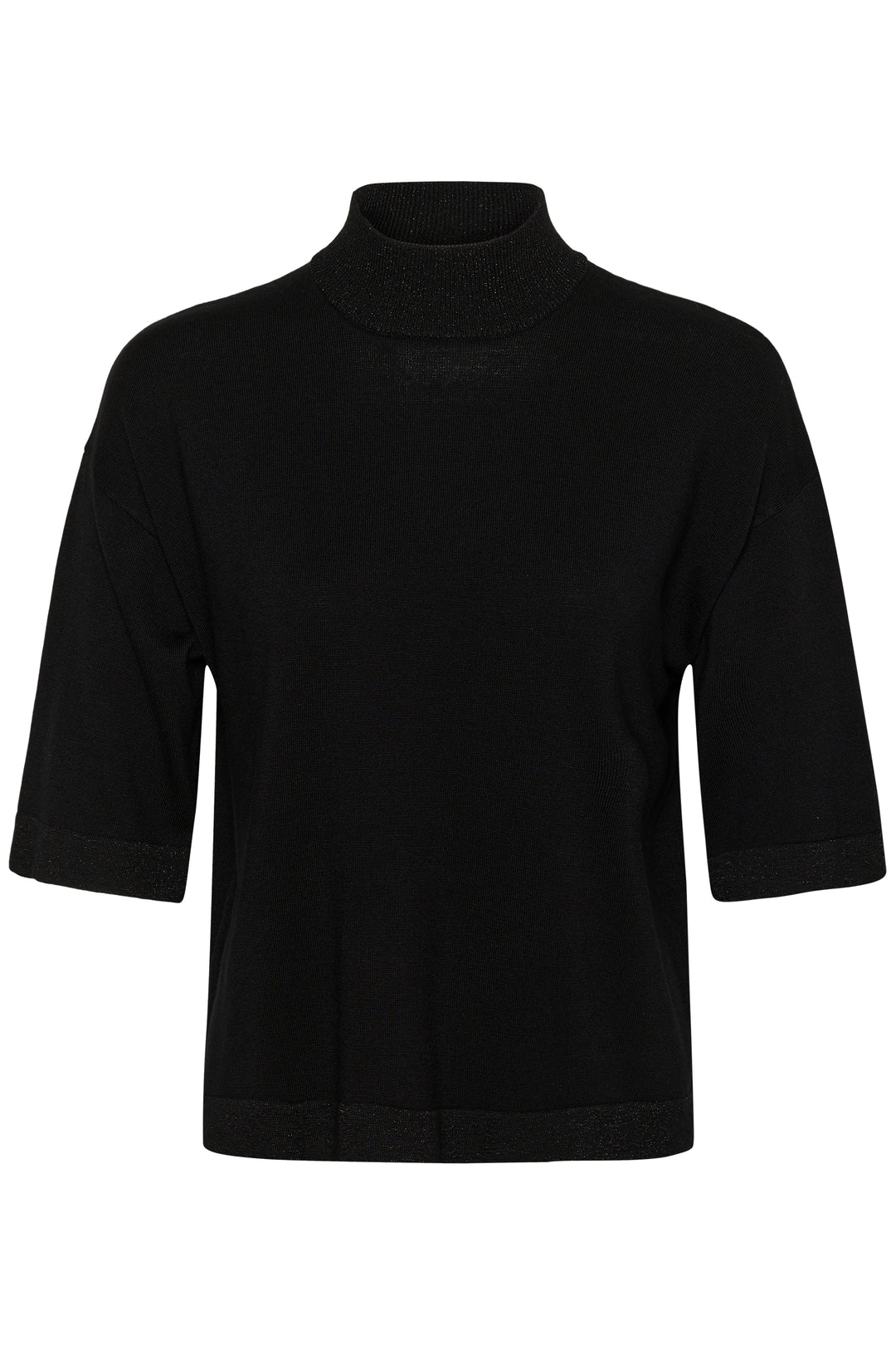 Kaffe KAliva Lurex Pullover- Black Deep