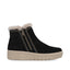 Remonte Black Zip Boots - Wool Lining D3B70-03